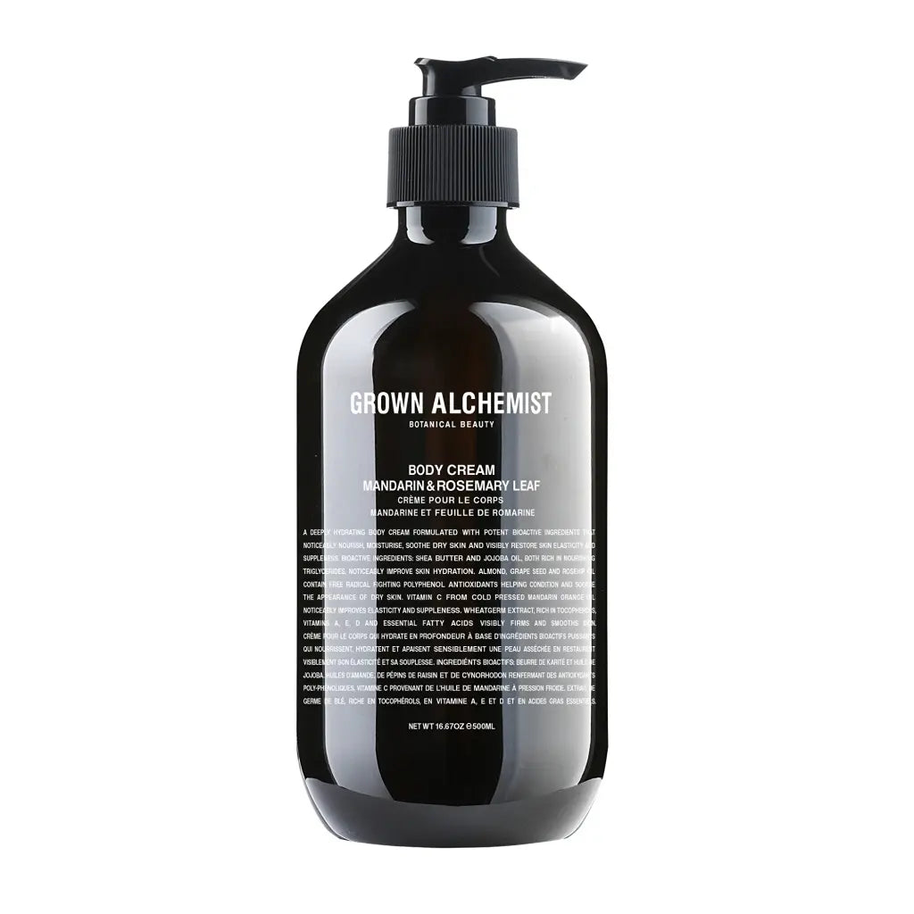 Grown Alchemist Body Cream: Mandarin, Rosemary Leaf