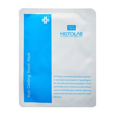 Histolab Post cooling sheet mask / Маска післяпроцедурна на нетканній основі «Регенеруюча з охолоджувальним ефектом»