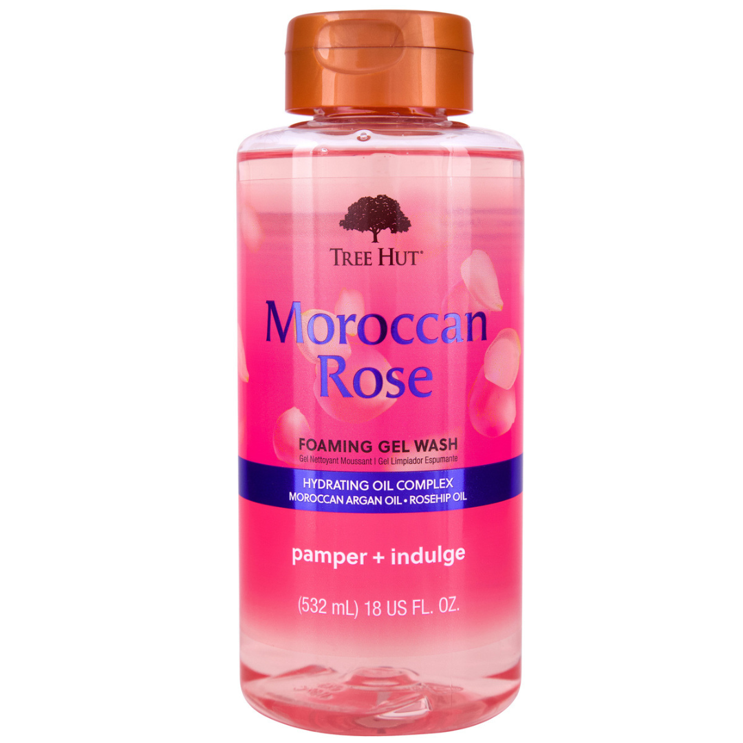 Гель для душу з ароматом марокканської троянди Moroccan Rose Foaming Gel Wash