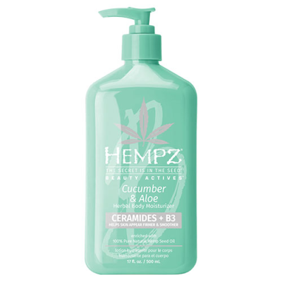 Hempz Зволожуюче молочко для тіла на основі огірка та алое з керамідами + B3