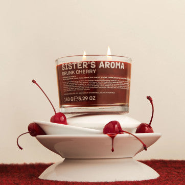 SISTERS AROMA Свічка Вишня, 150 г