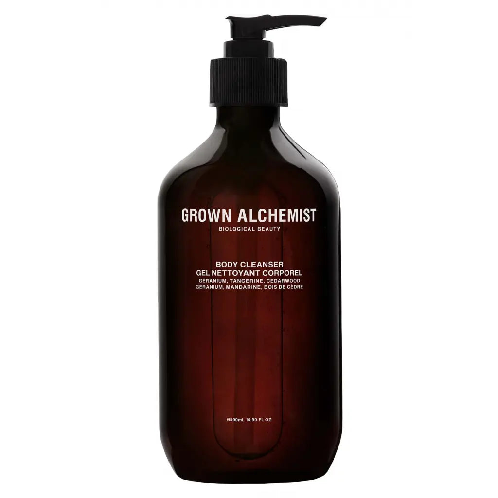 Grown Alchemist Body Cleanser: Geranium, Tangerine, Cedarwood