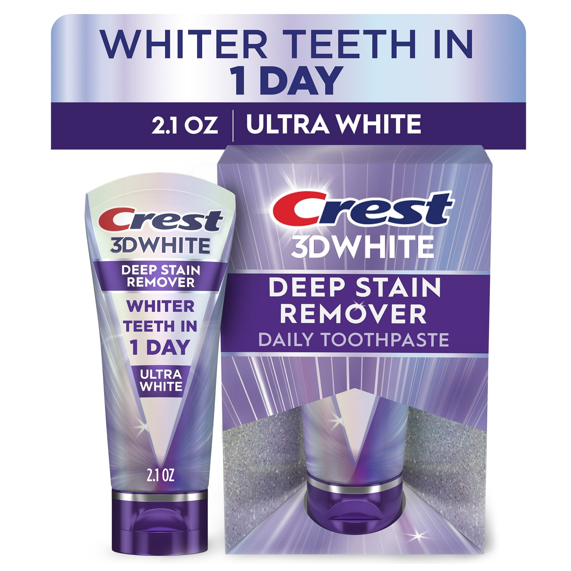 Професійна Відбілююча Зубна Паста Crest 3D White Brilliance Deep Stain Remover 59 g