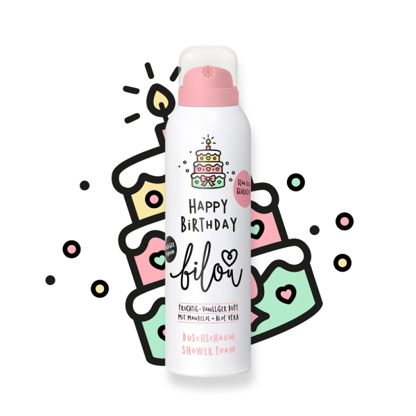 Пінка для Душу Bilou Happy Birthday 200 мл