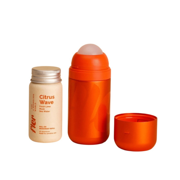 FLER Starter Set Citrus Wave Кульковий дезодорант у стартовому наборі