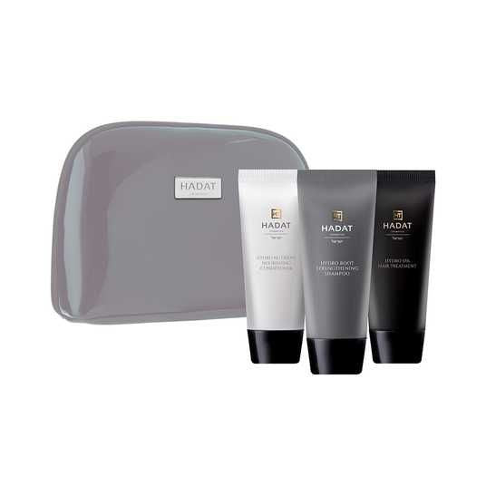 Набір з косметичкою зміцнюючий HYDRO HAIR GROWTH SET 210ml