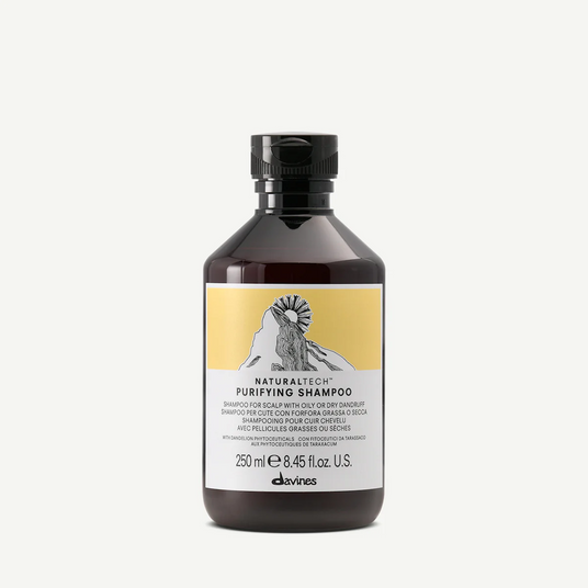 PURIFYING Shampoo Очищувальний шампунь проти сухої або жирної лупи Naturaltech Davines