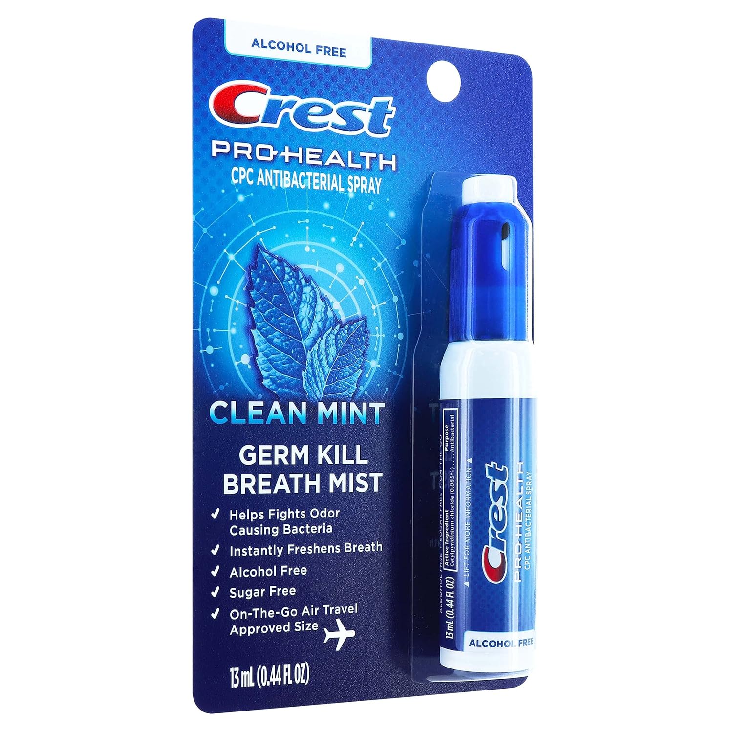 Cпрей для свіжого подиху Crest Pro-Health Mint Breath Spray тривала свіжість 13 ml