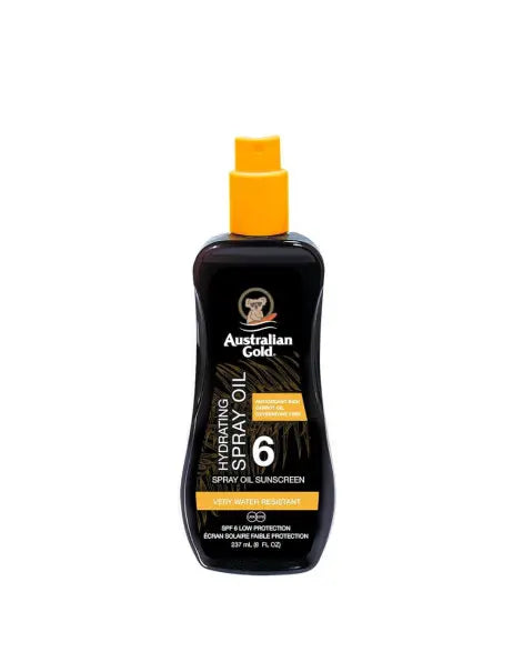 Australian Gold SPF 6 Spray Oil Sunscreen Водостійкий сонцезахисний спрей-олія