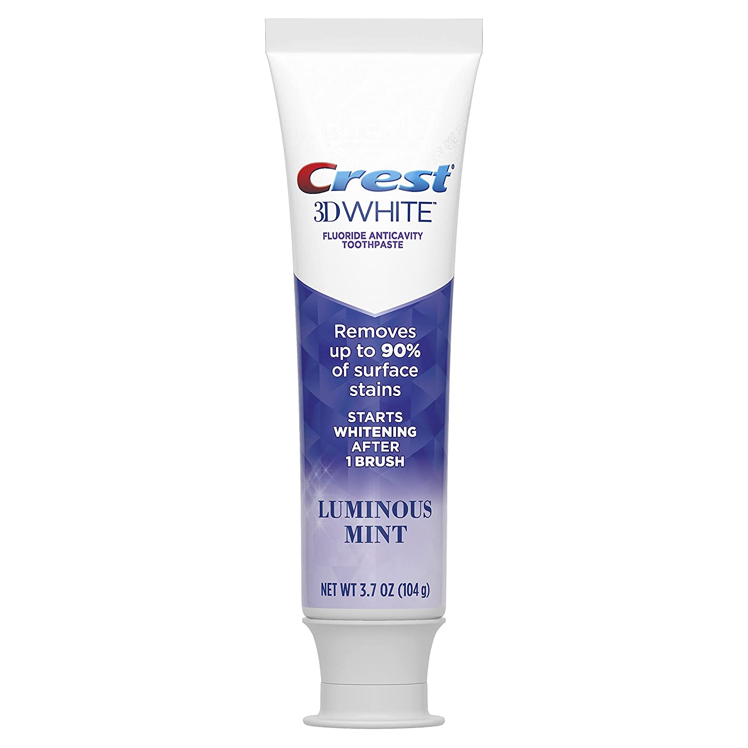 Оригінальна Відбілююча Зубна Паста Crest 3D White Luminous Mint 104 g