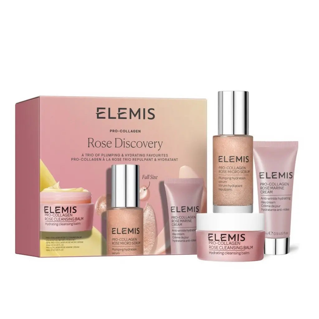 Elemis Тріо фаворитів для наповнення та зволоження шкіри з трояндою