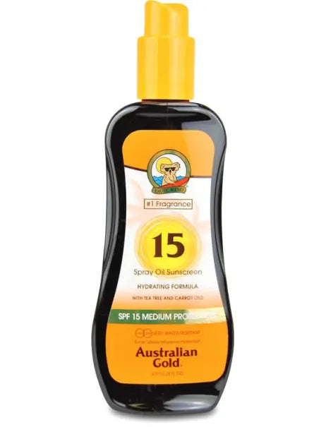 Australian Gold SPF 15 Spray Oil Водостійкий сонцезахисний спрей-олія
