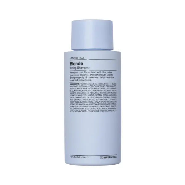 J Beverly Hills Blonde Toning Shampoo Тонуючий шампунь з мальвою для блондинок