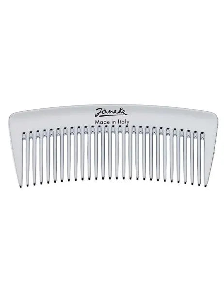 Janeke Chromium Line Handbag Comb Гребень для волос Серебристый