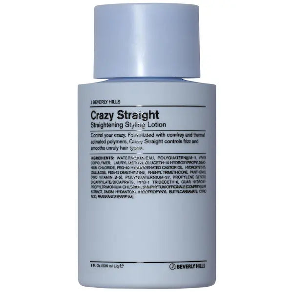 J Beverly Hills Crazy Straight Straightening Styling Lotion Лосьйон для вирівнювання волосся