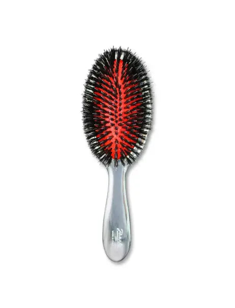 Janeke Chromium Line Pneumatic Mixed Bristle Hairbrush Large Щетка для волос большая