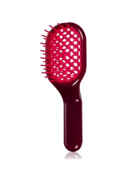 Janeke Curvy Vented Hairbrush Mini Magenta Щітка для волосся міні бордо