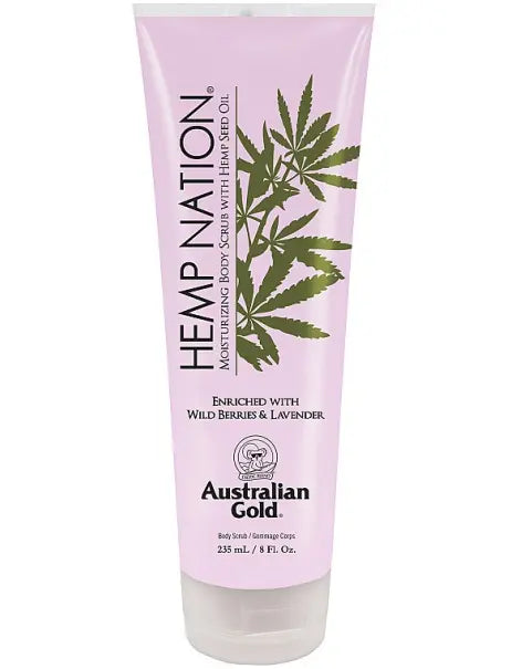 Australian Gold Hemp Nation Wild Berries & Lavender Body Scrub Скраб для тіла Дикі ягоди та лаванда