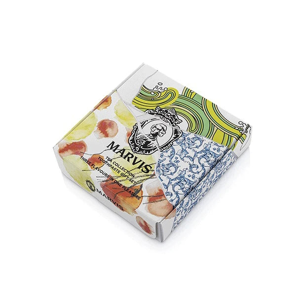 Marvis набір зубних Паст з трьома смаками Tea Collection Toothpaste Gift Set 3Х25 Мл