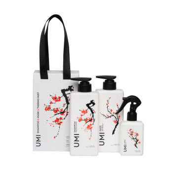 UMI Haircare Gift Set Набір для волосся 3в1 Shampoo & Mask & Thermo Mist