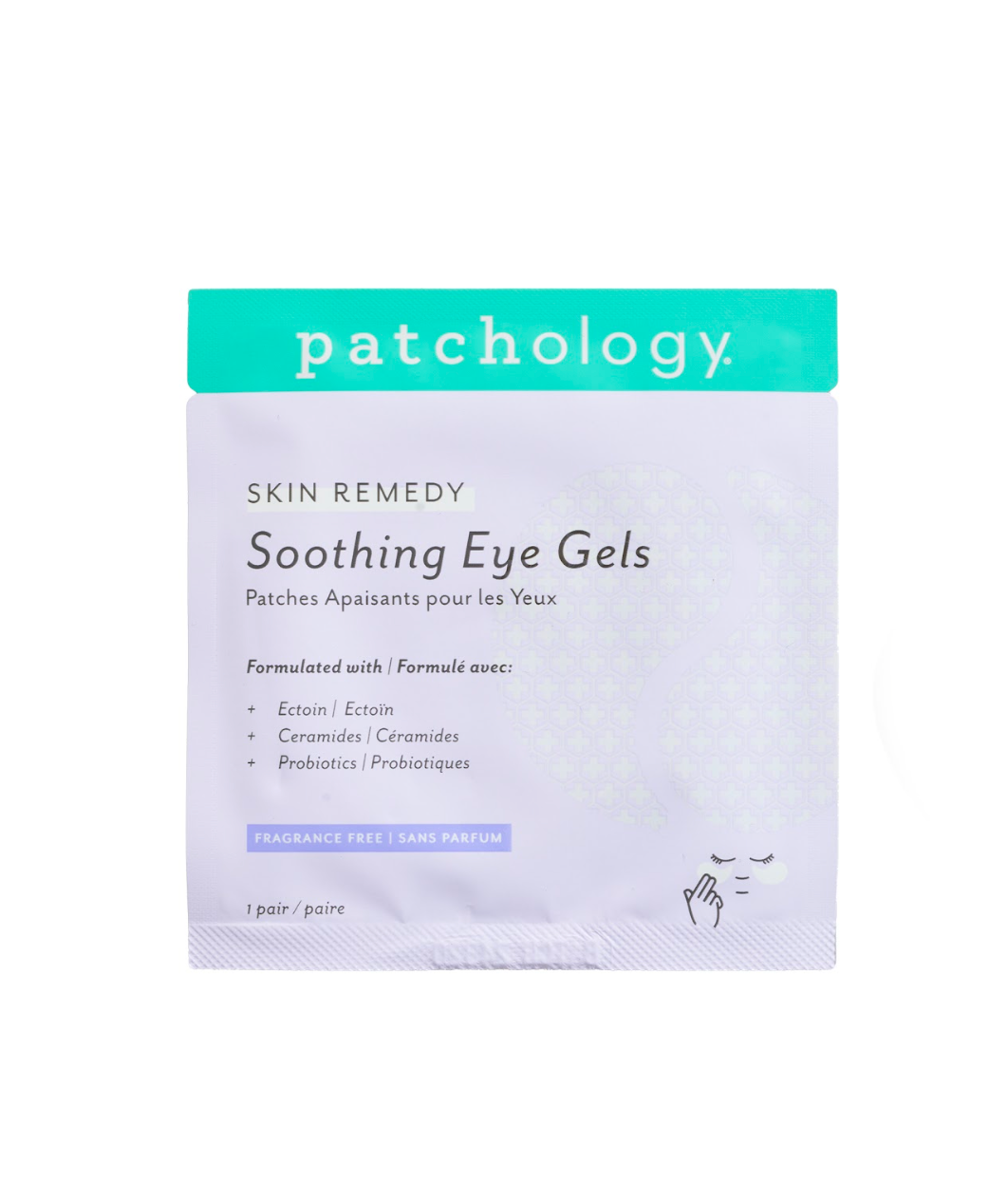 Patchology Skin Remedy Soothing Eye Gel Single - Заспокійливі патчі