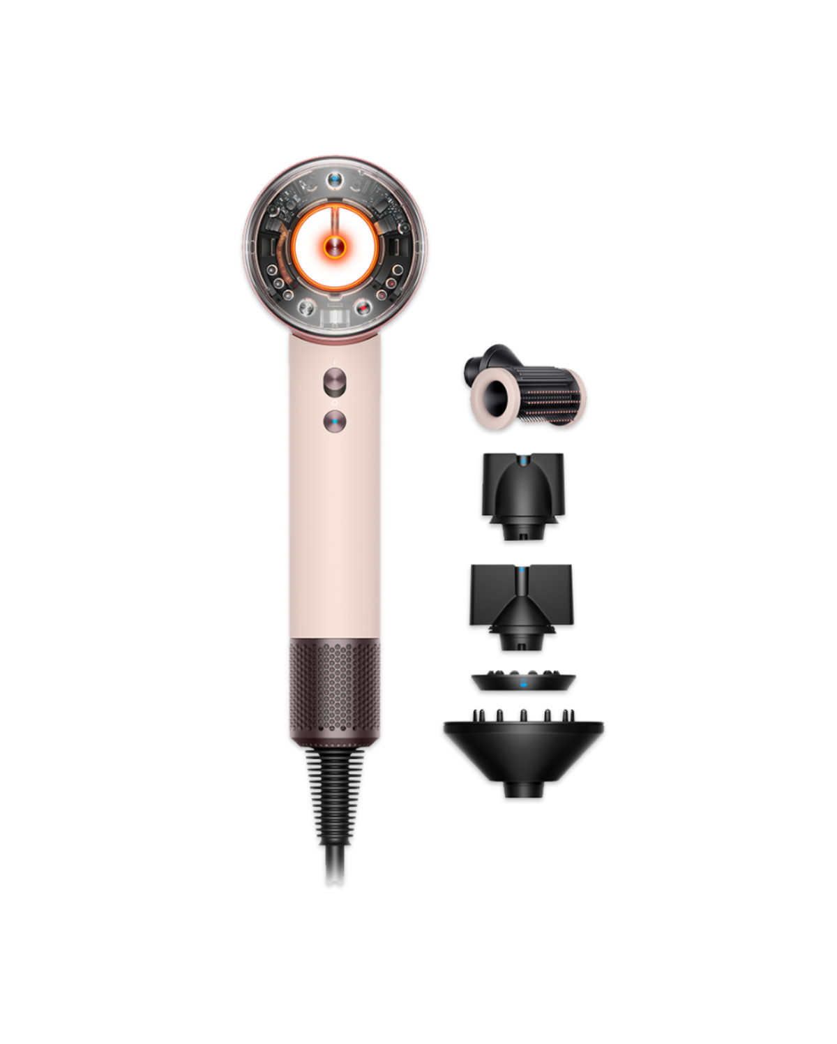 Dyson НD16 Supersonic Nural Ceramic Pink-Rose Gold T1-T2- Фен рожеве золото