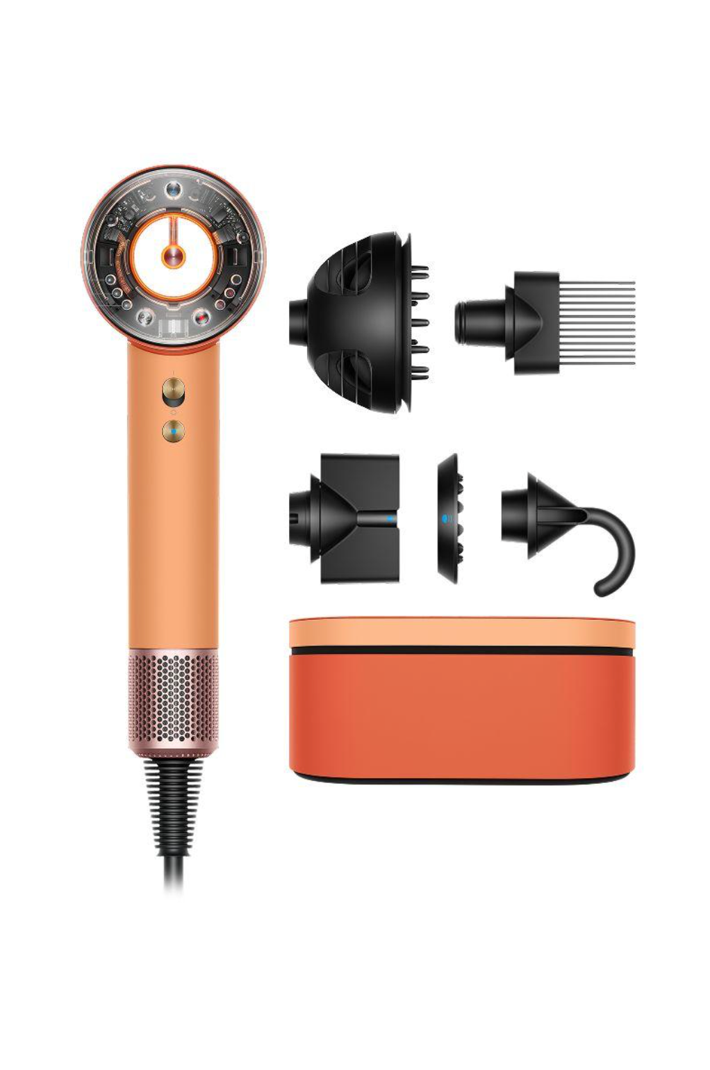 Dyson НD16 Supersonic Apricot-Topaz T3-T4 - Фен абрикос-топаз