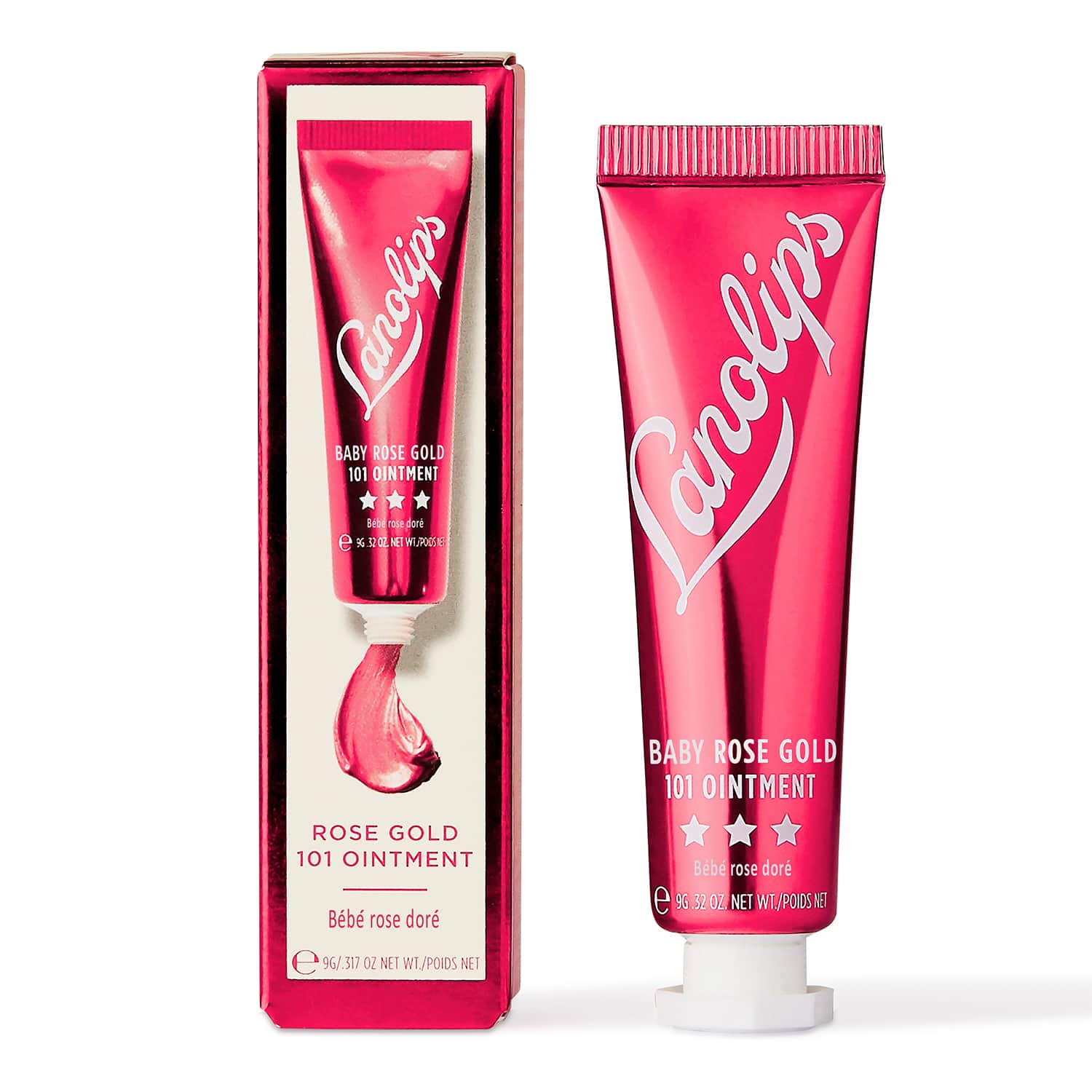 Бальзам тінт для губ та щік 101 Ointment Baby Rose Gold Lanolips