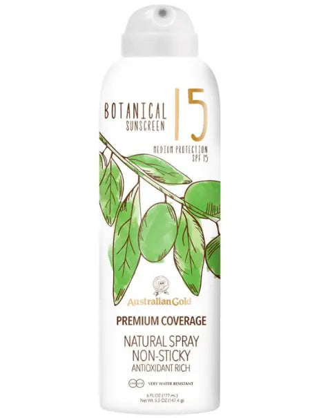 Australian Gold Botanical Sunscreen Natural Spray SPF 15 Сонцезахисний спрей