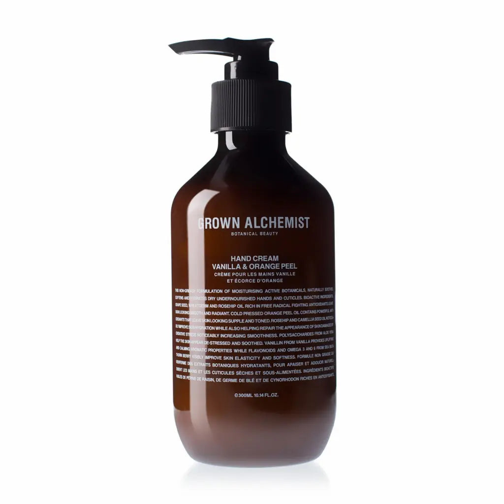 Grown Alchemist Hand Cream: Vanilla, Orange Peel