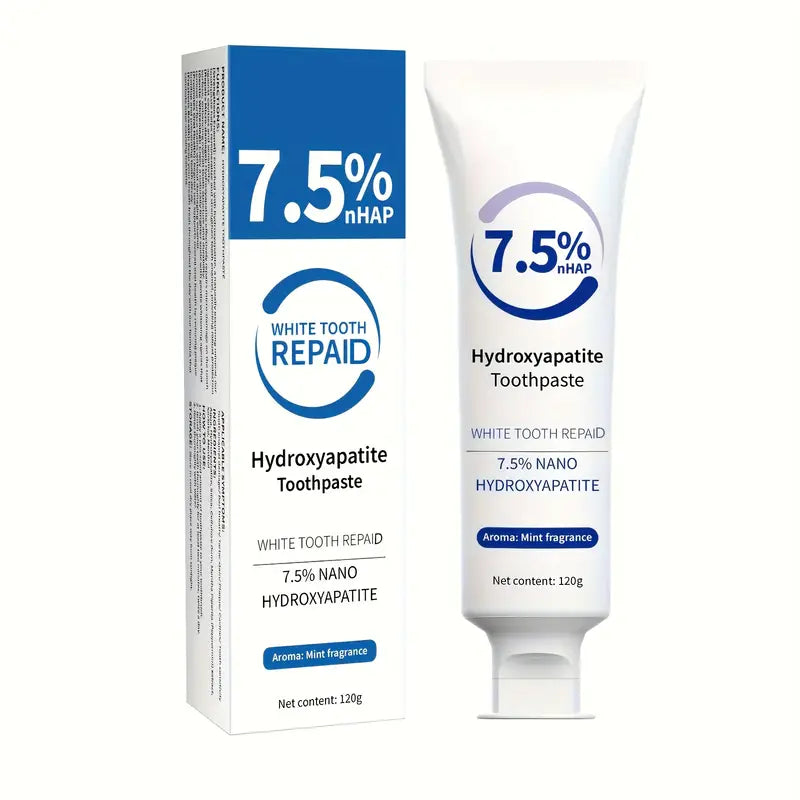 Відбілююча Зубна Паста OralHoe з 7,5% Гідроксіапатиту для зміцнення емалі 120 g