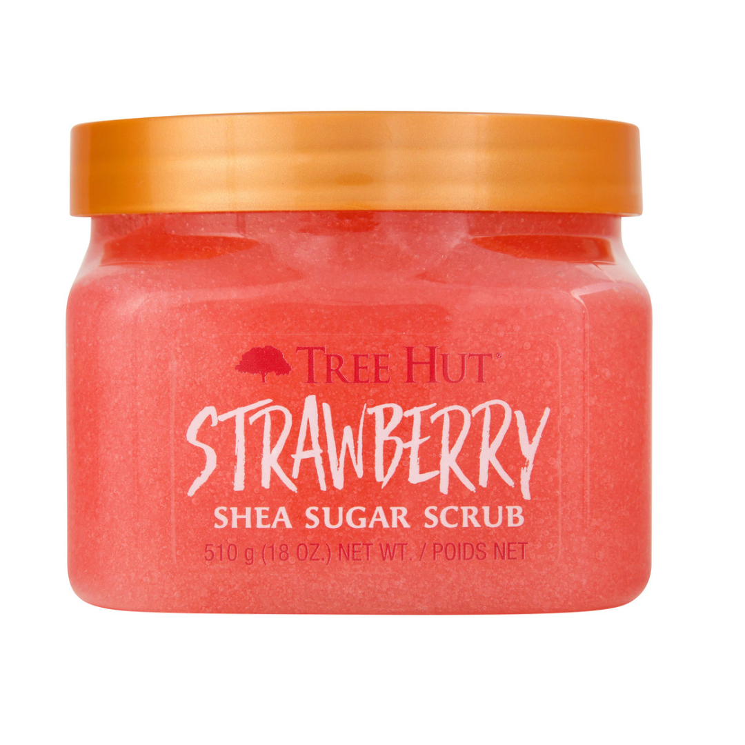 Скраб для тіла з ароматом полуниці Shea Sugar Scrub Strawberry