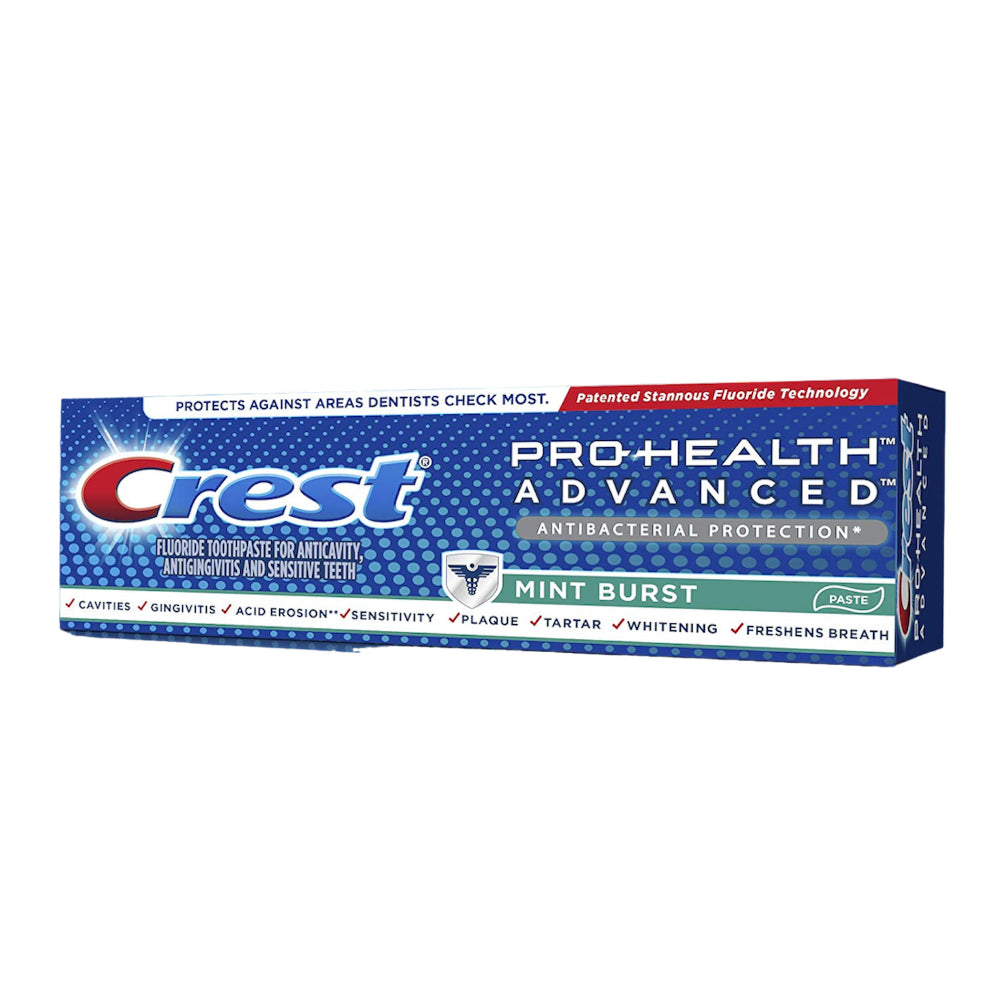 Антибактеріальна Зубна Паста Crest Pro-Health Mint Burst м’ятна свіжість 141 g