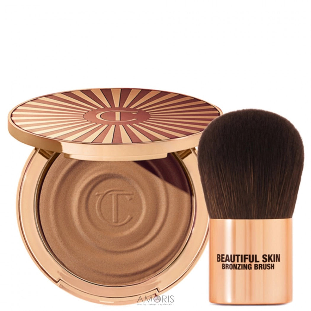 Charlotte Tilbury Beautiful Skin Sun-Kissed Glow Bronzer Set