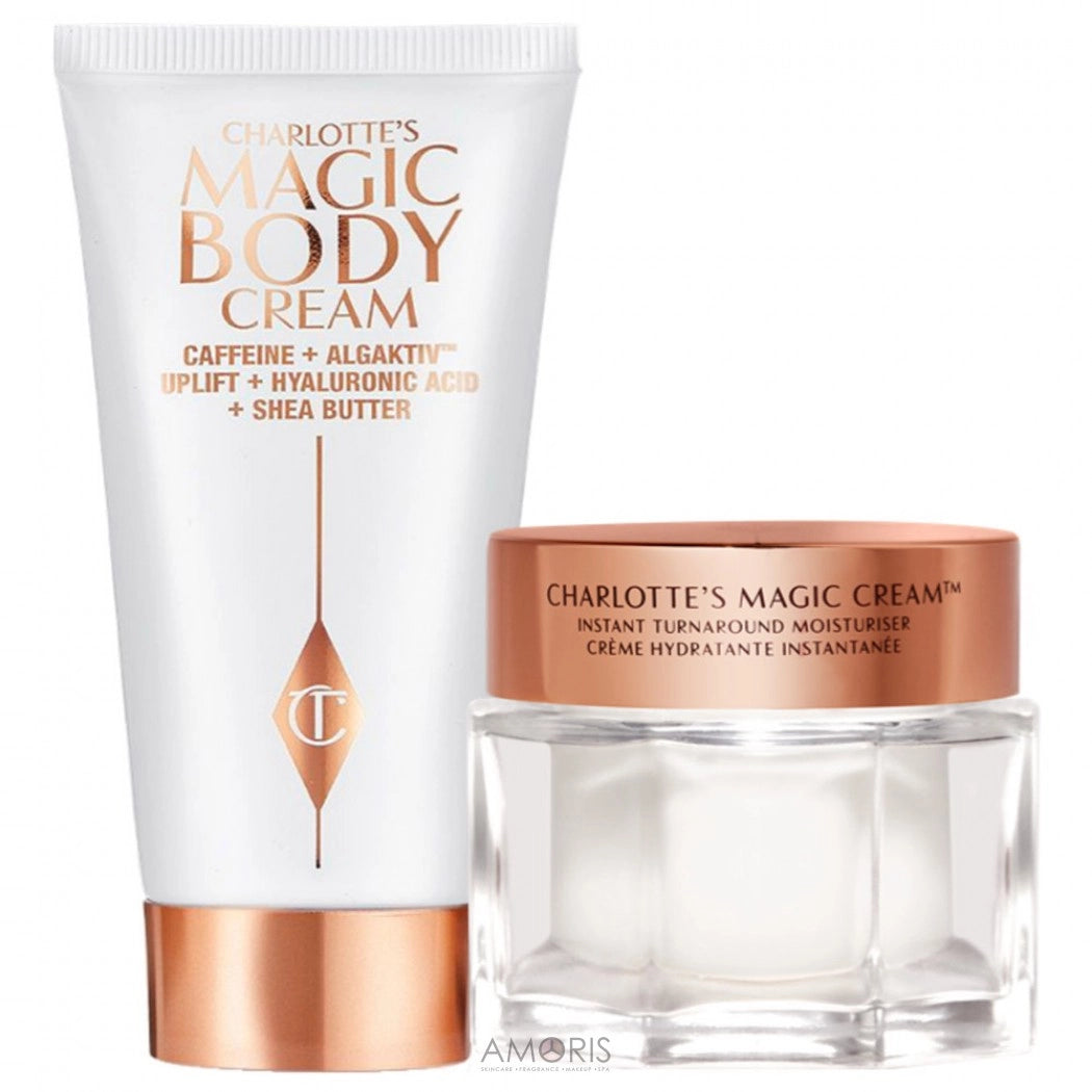 Charlotte Tilbury Charlotte's Magic Cream Face And Body Travel Duo Set