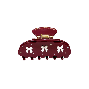 Emi Jay Sweetheart Clip in Bordeaux Prima Donna - Крабик для волосся "Bordeaux Prima Donna"