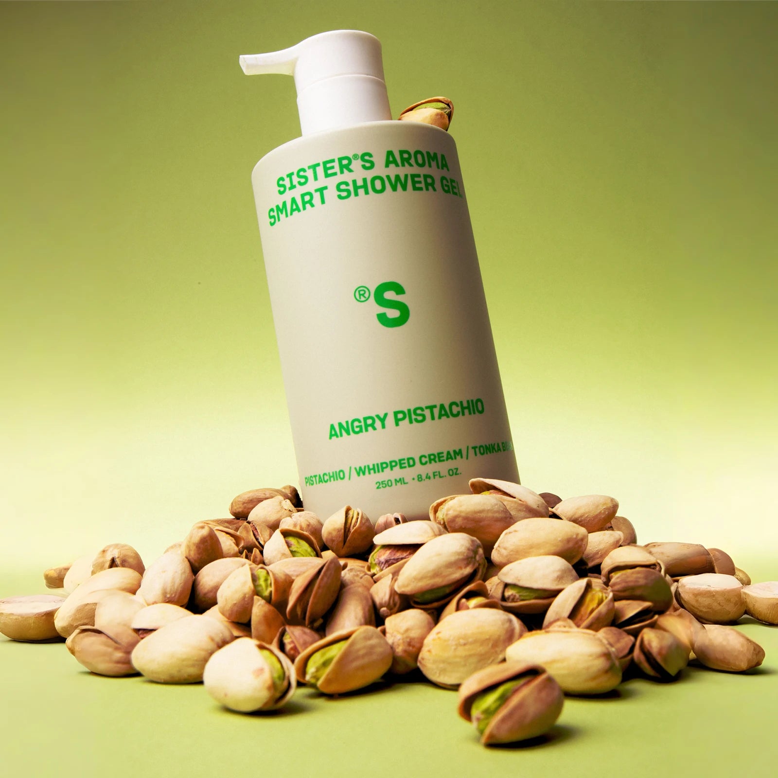 SISTERS AROMA SMART-ГЕЛЬ ДЛЯ ДУША ANGRY PISTACHIO