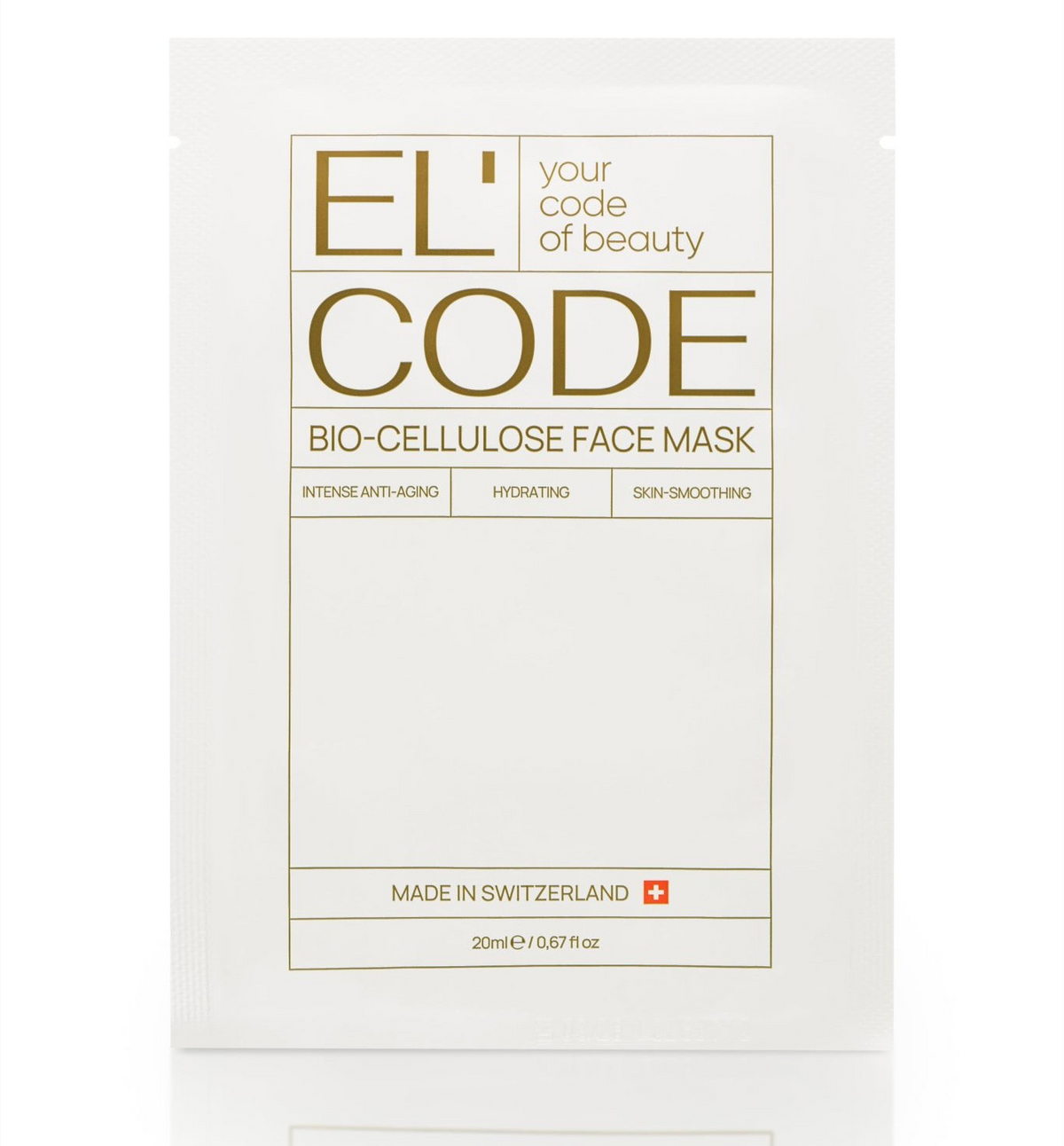 Bio-Cellulose Face Mask Антивікова біоцелюлозна маска для обличчя