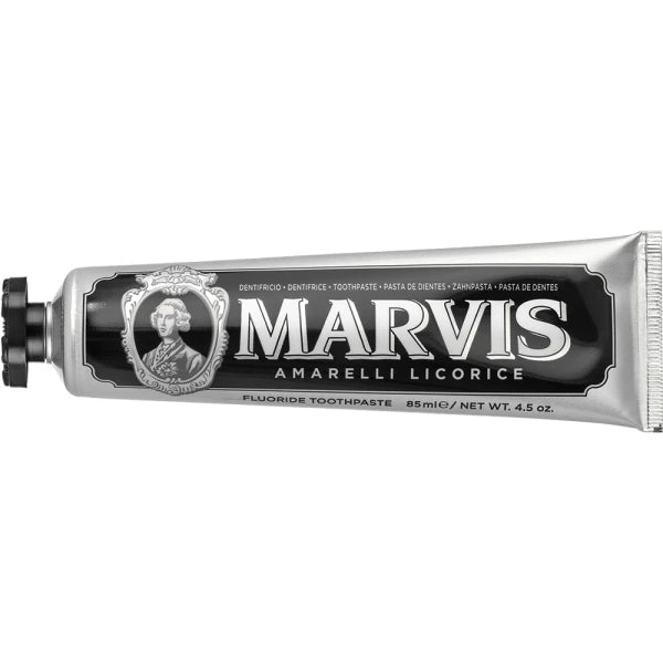 Marvis Паста з Ксилітолом "Лакриця-М'ята" Amarelli Licorice + Xylitol 85 мл