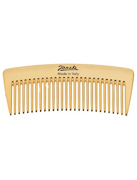 Janeke Gold Line Handbag Comb Гребінець для волосся золотистий
