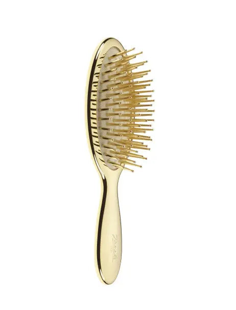 Janeke Gold Line Pneumatic Hairbrush With Metallic Pins Medium Масажна щітка для волосся середня