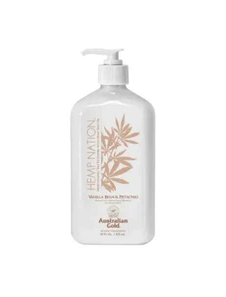 Australian Gold Hemp Nation Vanilla Bean & Pistachio Body Lotion Зволожуючий лосьйон після засмаги з ваніллю та фісташками