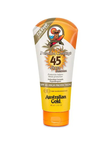 Australian Gold SPF 45 Premium Sheer Faces Лосьйон для засмаги на сонці