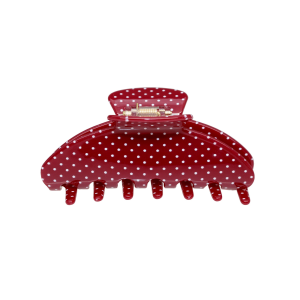 Emi Jay Big Effing Clip in Cherry Polka Dot - Великий крабик для волосся "Cherry Polka Dot"