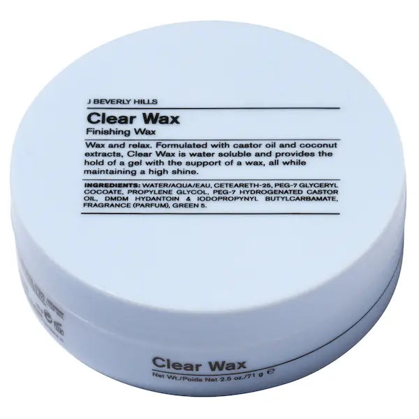 J Beverly Hills Clear Wax Finishing Wax Финишный воск для стайлинга