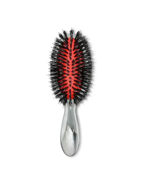 Janeke Chromium Line Pneumatic Mixed Bristle Hairbrush Medium Щітка для волосся середня