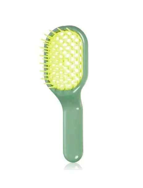 Janeke Curvy Vented Hairbrush Mini Lime Щітка для волосся міні лайм