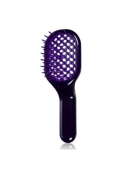 Janeke Curvy Vented Hairbrush Mini Purple Щетка для волос мини фиолетовая