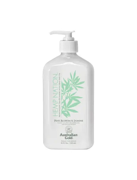 Australian Gold Hemp Nation Pear Blossom & Jasmine Body Lotion Зволожуючий лосьйон після засмаги Квіти груші та жасмину