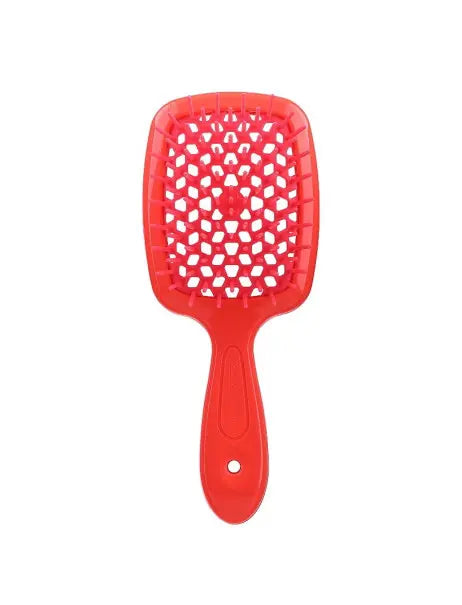 Janeke Superbrush Щетка супербраш неоново-оранжевая с розовым